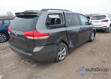 2011 Toyota Sienna Le V6 из США, поврежденный, VIN 5TDKK3DCXBS095918